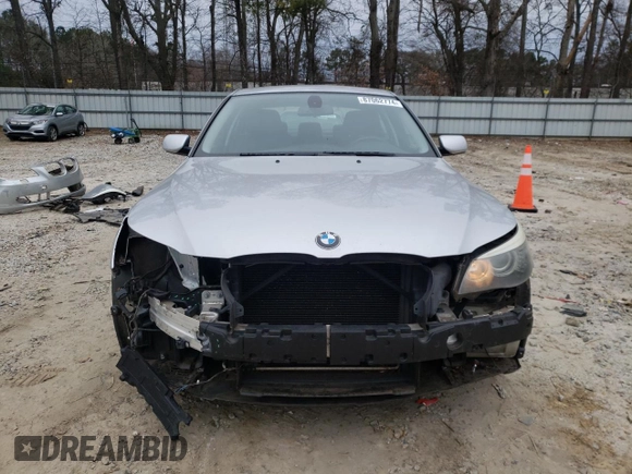 2009 BMW 5 Series 528i with VIN WBANU53599C121844, listed as a Copart auction lot 87062774 with 111,240 mi miles and Salvage Title. Bid and sale history available at carsss.com. Image 5.