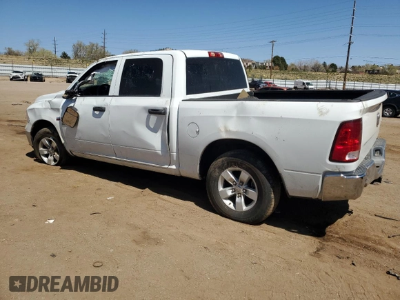 2023 Ram 1500 Express with VIN 3C6RR7KT6PG669531, listed as a Copart auction lot 52625815 with Not provided miles and Salvage title. Bid and sale history available at DreamBid. Image 2.