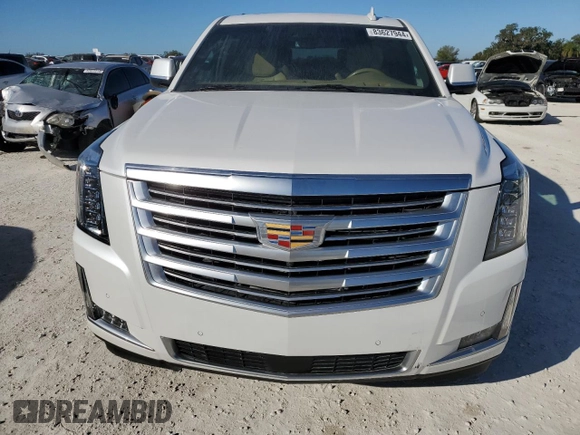 2019 Cadillac Escalade ESV Platinum z VIN 1GYS4KKJ6KR203711, wystawiony jako Copart lot #83627944 z przebiegiem 54 241 mil mil oraz Nie do naprawy • Non repairable. Historia ofert i sprzedaży dostępna na DreamBid. Obrazek 5.