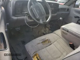 1996 Dodge 2500 with VIN 1B7KF26C1TS664899, listed as a Copart auction lot 73709724 with 200,525 mi miles and Salvage Title. Bid and sale history available at carsss.com. Image 8.