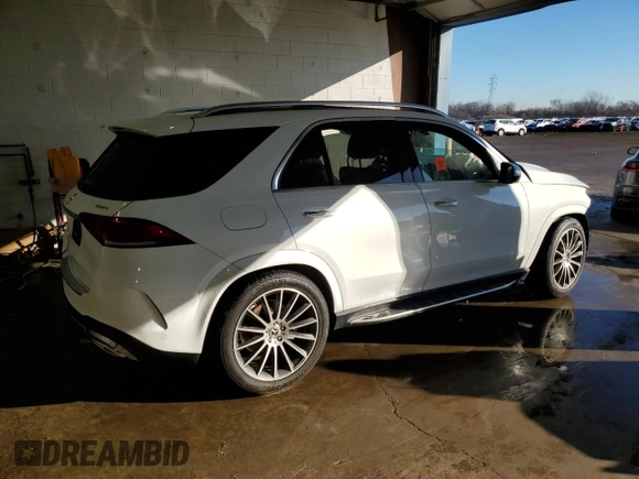2021 Mercedes-Benz GLE 350 with VIN 4JGFB4KB5MA384170, listed as a Copart auction lot 43193145 with Not provided miles and Non repairable. Bid and sale history available at DreamBid. Image 3.