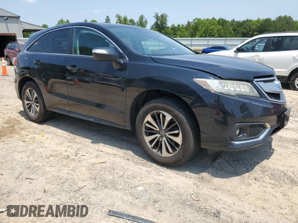 2016 Acura RDX Advance with VIN 5J8TB4H71GL018663, listed as a Copart auction lot 59438725 with 156,167 mi miles and Salvage title. Bid and sale history available at DreamBid. Image 4.