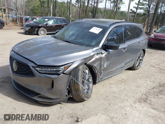 2022 Acura MDX w/A-Spec Package with VIN 5J8YE1H09NL048375, listed as a IAAI auction lot 41746490 with 49,470 mi miles and . Bid and sale history available at DreamBid. Image 17.