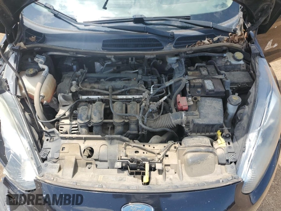 2017 Ford Fiesta S with VIN 3FADP4AJ2HM102376, listed as a Copart auction lot 54703685 with 87,459 mi miles and Salvage title. Bid and sale history available at DreamBid. Image 11.