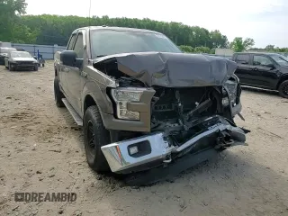 2016 Ford F-150 XLT with VIN 1FTFX1EG2GFB17717, listed as a Copart auction lot 55575825 with 122,867 mi miles and Salvage title. Bid and sale history available at DreamBid. Image 14.