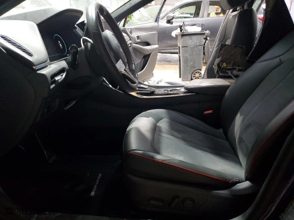 2022 Hyundai Sonata SEL Plus with VIN 5NPEJ4J26NH133916, listed as a Copart auction lot 42989785 with 44,822 mi miles and Salvage Title. Bid and sale history available at carsss.com. Image 7.