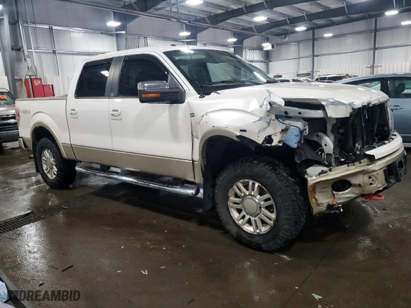 2010 Ford F-150 XL with VIN 1FTFW1EV0AKC55515, listed as a Copart auction lot 48563215 with 172,938 mi miles and Salvage Title. Bid and sale history available at carsss.com. Image 4.