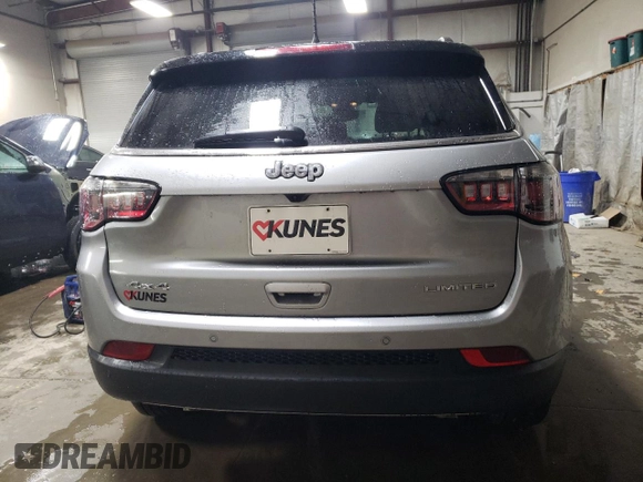 2024 Jeep Compass Limited with VIN 3C4NJDCN8RT577201, listed as a Copart auction lot 81502814 with 14,622 mi miles and Salvage Title. Bid and sale history available at carsss.com. Image 6.