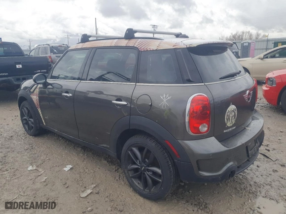 2012 MINI Cooper Countryman S with VIN WMWZC5C5XCWM11696, listed as a Copart auction lot 51482825 with NaN miles and Clean Title. Bid and sale history available at carsss.com. Image 2.