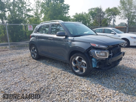 2024 Hyundai Venue Limited with VIN KMHRC8A32RU280155, listed as a IAAI auction lot 42429119 with 17,525 mi miles and . Bid and sale history available at DreamBid. Image 1.