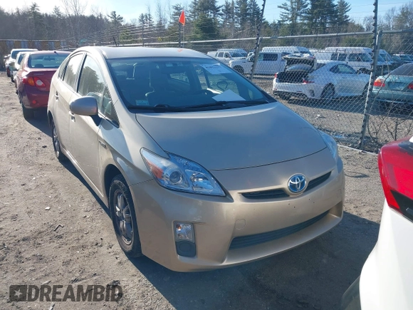 2011 Toyota Prius I with VIN JTDKN3DU3B0291993, listed as a IAAI auction lot 41892191 with 154,411 mi miles. Bid and sale history available at carsss.com. Image 12.