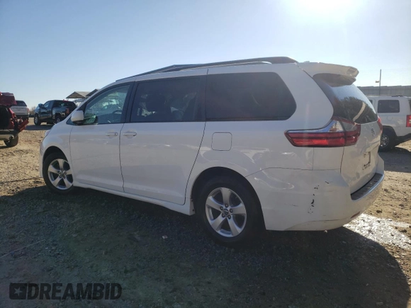 2019 Toyota Sienna LE Auto Access Seat with VIN 5TDKZ3DC8KS017441, listed as a Copart auction lot 46827085 with 61,948 mi miles and Salvage Title. Bid and sale history available at DreamBid. Image 2.