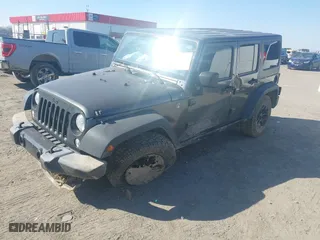 2018 Jeep Wrangler JK Unlimited Sport S with VIN 1C4BJWDG7JL867685, listed as a IAAI auction lot 41652942 with 112,115 mi miles. Bid and sale history available at carsss.com. Image 17.