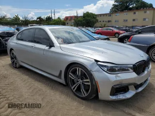 2018 BMW 7 Series ALPINA B7 xDrive with VIN WBA7F2C55JG424778, listed as a Copart auction lot 51310943 with 44,295 mi miles. Bid and sale history available at carsss.com. Image 4.