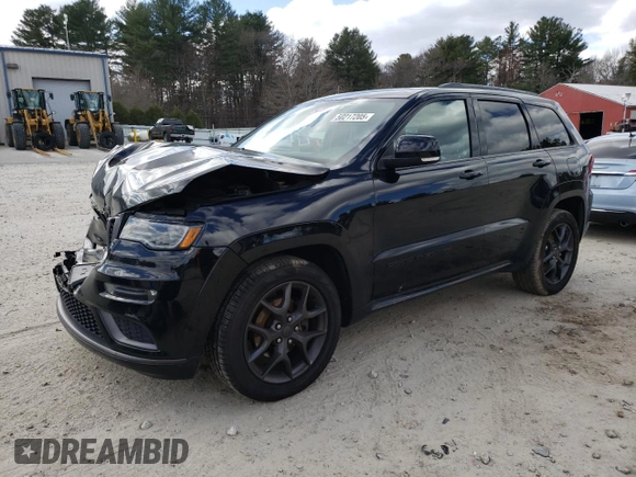 2019 Jeep Grand Cherokee Limited with VIN 1C4RJFBG3KC773516, listed as a Copart auction lot 50217205 with 58,391 mi miles and Salvage Title. Bid and sale history available at carsss.com. Image 1.