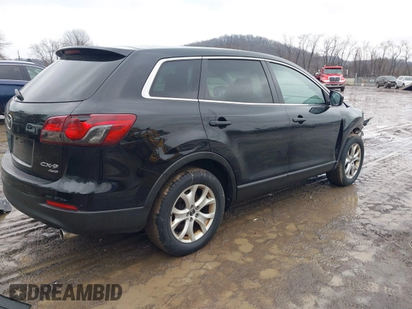 2013 Mazda CX-9 Sport with VIN JM3TB3BA1D0414626, listed as a IAAI auction lot 41512593 with 118,731 mi miles and . Bid and sale history available at carsss.com. Image 4.
