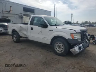 2014 Ford F-150 with VIN 1FTPF1CT4EKD54463, listed as a Copart auction lot 53121375 with 129,116 mi miles and Salvage title. Bid and sale history available at DreamBid. Image 4.