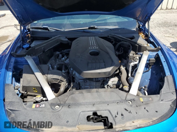 2019 Kia Stinger with VIN KNAE15LA9K6067794, listed as a Copart auction lot 53731455 with 37,817 mi miles and Non Repairable. Bid and sale history available at DreamBid. Image 11.