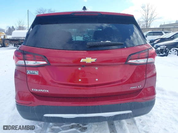 2022 Chevrolet Equinox LT with VIN 3GNAXUEV2NL180174, listed as a IAAI auction lot 41677620 with 32,086 mi miles. Bid and sale history available at carsss.com. Image 16.