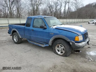 2001 Ford Ranger XL Fleet with VIN 1FTZR15U61TA24074, listed as a Copart auction lot 46030785 with 79,989 mi miles and Salvage Title. Bid and sale history available at carsss.com. Image 4.