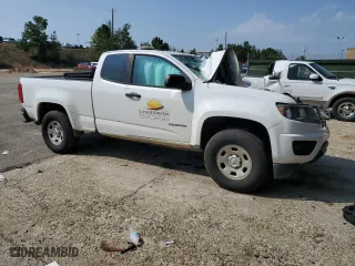 2017 Chevrolet Colorado 2WD WT with VIN 1GCHSBEN0H1271501, listed as a Copart auction lot 75029824 with 0 mi miles and Salvage Title. Bid and sale history available at carsss.com. Image 4.