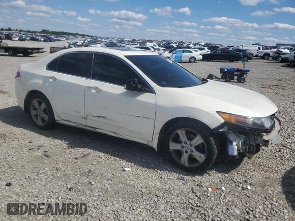 2010 Acura TSX with VIN JH4CU2F62AC002145, listed as a Copart auction lot 58056325 with 181,660 mi miles and Salvage title. Bid and sale history available at DreamBid. Image 4.