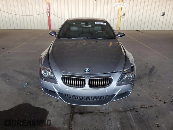 2006 BMW M6 with VIN WBSEH934X6B797428, listed as a Copart auction lot 63462135 with 73,393 mi miles and Salvage title. Bid and sale history available at DreamBid. Image 5.
