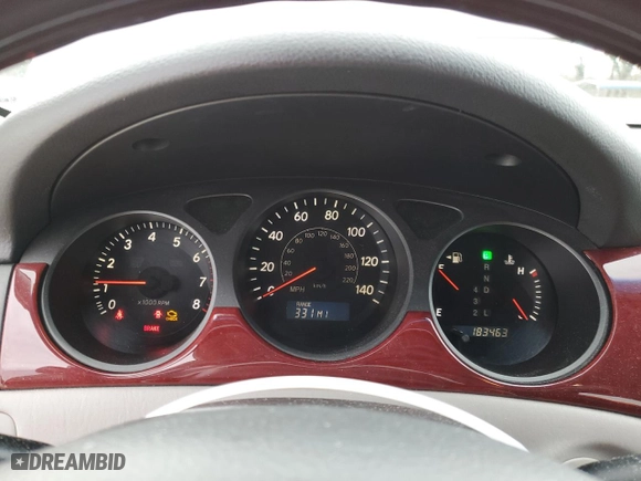 2003 Lexus ES 300 with VIN JTHBF30G736014368, listed as a Copart auction lot 48134145 with 183,463 mi miles and Salvage Title. Bid and sale history available at carsss.com. Image 9.