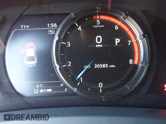 2023 Lexus IS 500 F Sport Performance z VIN JTHAP1D25P5003215, wystawiony jako IAAI lot #41709746 z przebiegiem 20 585 mil mil oraz . Historia ofert i sprzedaży dostępna na DreamBid. Obrazek 16.