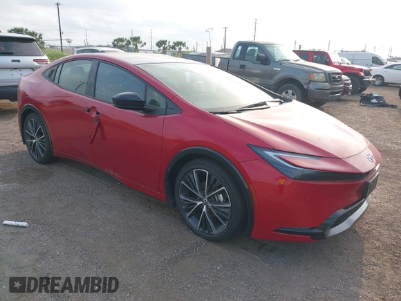 2024 Toyota Prius LE with VIN JTDACAAU8R3044021, listed as a IAAI auction lot 42169592 with 333 mi miles and . Bid and sale history available at DreamBid. Image 1.