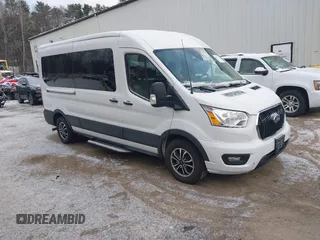 2022 Ford Transit Passenger XL с VIN 1FBAX2CG6NKA49658, выставлен на аукционе IAAI как лот 41378947 с пробегом 19 476 миль миль и . История ставок и продаж доступна на DreamBid. Изображение 1.