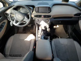 2019 Hyundai Santa Fe SEL with VIN 5NMS33AD8KH053745, listed as a Copart auction lot 49127235 with 0 mi miles and Salvage Title. Bid and sale history available at carsss.com. Image 8.