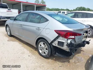 2020 Hyundai Elantra SEL with VIN 5NPD84LF8LH593390, listed as a IAAI auction lot 42042718 with 41,938 mi miles. Bid and sale history available at carsss.com. Image 3.