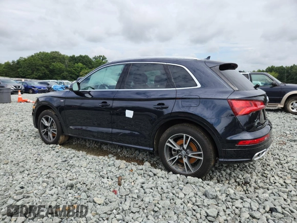 2020 Audi Q5 Premium with VIN WA1G2AFY8L2049753, listed as a Copart auction lot 64351565 with Not provided miles and Salvage title. Bid and sale history available at DreamBid. Image 2.