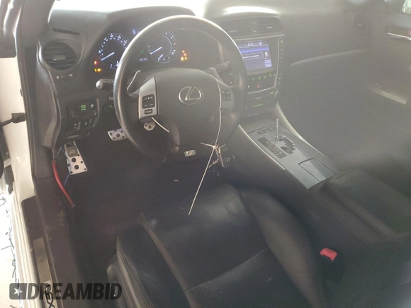 2013 Lexus IS 250 C with VIN JTHFF2C29D2527058, listed as a Copart auction lot 86412164 with 89,158 mi miles and Salvage title. Bid and sale history available at DreamBid. Image 8.
