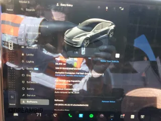 2021 Tesla Model S Long Range z VIN 5YJSA1E58MF434156, wystawiony jako Copart lot #46538425 z przebiegiem 23 510 mil mil oraz Szkoda całkowita • Salvage title. Historia ofert i sprzedaży dostępna na DreamBid. Obrazek 9.