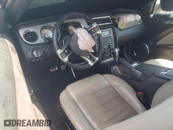 2012 Ford Mustang Premium with VIN 1ZVBP8AM0C5283038, listed as a Copart auction lot 58961615 with 140,727 mi miles and Salvage title. Bid and sale history available at DreamBid. Image 8.