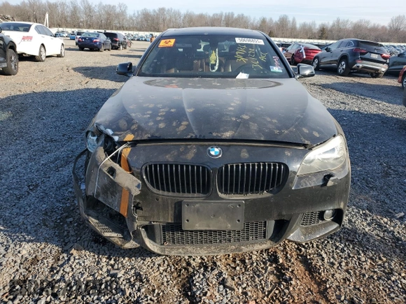 2013 BMW 5 Series 535i xDrive with VIN WBAFU7C54DDU74933, listed as a Copart auction lot 50698855 with 156,112 mi miles and Salvage Title. Bid and sale history available at DreamBid. Image 5.