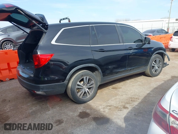2017 Honda Pilot EX-L with VIN 5FNYF5H5XHB005735, listed as a IAAI auction lot 41791678 with 131,480 mi miles. Bid and sale history available at carsss.com. Image 4.