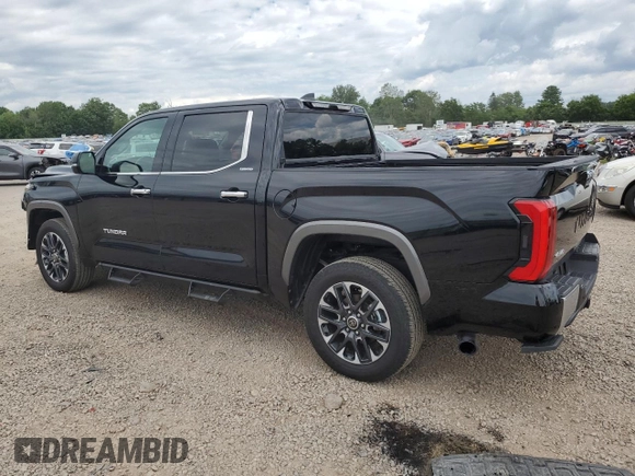 2024 Toyota Tundra Limited с VIN 5TFJA5DB4RX229828, выставлен на аукционе Copart как лот 65431745 с пробегом 10 738 миль миль и Списание • Salvage title. История ставок и продаж доступна на DreamBid. Изображение 2.
