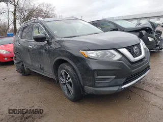 2019 Nissan Rogue SL with VIN 5N1AT2MV8KC823785, listed as a IAAI auction lot 41732018 with 107,449 mi miles and . Bid and sale history available at carsss.com. Image 1.