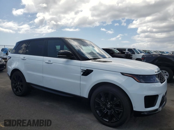 2020 Land Rover Range Rover Sport with VIN SALWR2RY0LA705831, listed as a Copart auction lot 47621465 with 59,647 mi miles and Clean title. Bid and sale history available at DreamBid. Image 4.