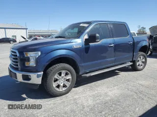 2016 Ford F-150 XLT with VIN 1FTEW1EF1GKE13051, listed as a Copart auction lot 49061265 with 98,261 mi miles and Salvage title. Bid and sale history available at DreamBid. Image 1.