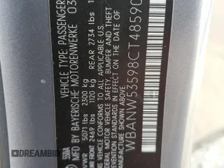 2008 BMW 5 Series 550i z VIN WBANW53598CT48590, wystawiony jako Copart lot #56258785 z przebiegiem 198 279 mil mil oraz Szkoda całkowita • Salvage title. Historia ofert i sprzedaży dostępna na DreamBid. Obrazek 12.