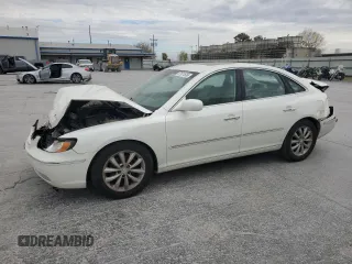 2006 Hyundai Azera SE with VIN KMHFC46F26A046383, listed as a Copart auction lot 47971535 with 306,323 mi miles and Salvage Title. Bid and sale history available at DreamBid. Image 1.