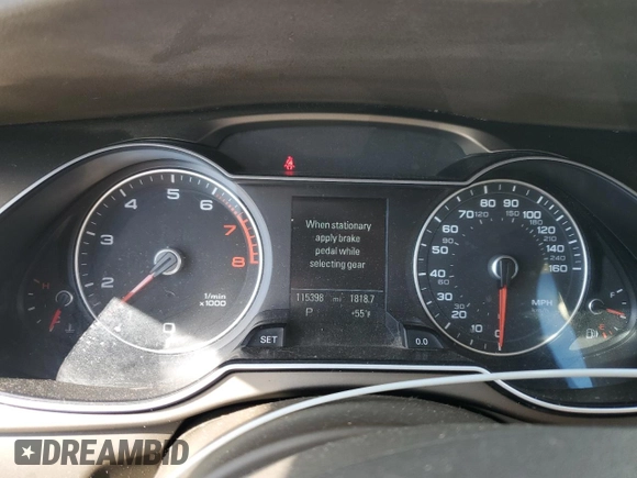 2014 Audi A4 Premium Plus with VIN WAUFFAFL9EN043114, listed as a Copart auction lot 48069195 with 115,398 mi miles and Salvage Title. Bid and sale history available at carsss.com. Image 9.
