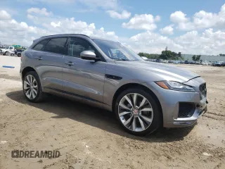 2020 Jaguar F-Pace 25t Checkered Flag Edition with VIN SADCP2FX1LA645283, listed as a Copart auction lot 67774073 with 37,804 mi miles and . Bid and sale history available at DreamBid. Image 4.