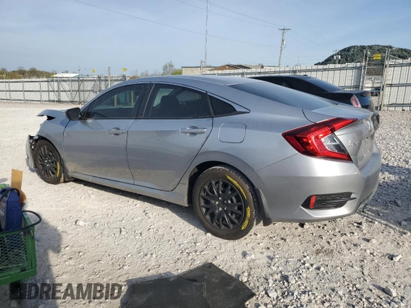 2021 Honda Civic LX z VIN 2HGFC2F62MH511317, wystawiony jako Copart lot #53383495 z przebiegiem 30 375 mil mil oraz Szkoda całkowita • Salvage title. Historia ofert i sprzedaży dostępna na DreamBid. Obrazek 2.