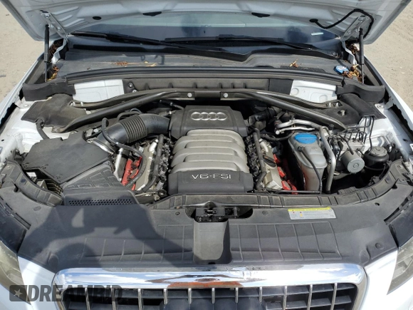 2012 Audi Q5 3.2L Premium Plus with VIN WA1DKAFP7CA107304, listed as a Copart auction lot 53163575 with 138,315 mi miles and Salvage Title. Bid and sale history available at carsss.com. Image 12.