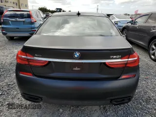 2017 BMW 7 Series with VIN WBA7F2C30HG423403, listed as a Copart auction lot 74029333 with 51,212 mi miles and . Bid and sale history available at DreamBid. Image 6.